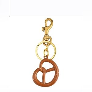 Pretzel Keychain Bag Charm